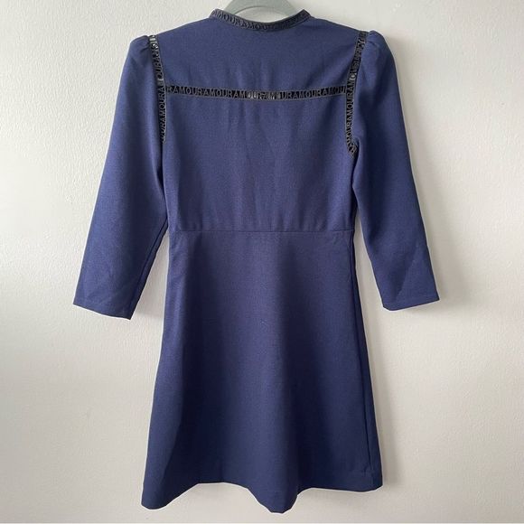 Maje Remala Host Pick 🎉Amour Lettering A-Line Mini Dress - Picture 4 of 13